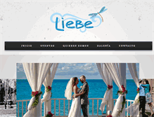 Tablet Screenshot of liebe.com.mx